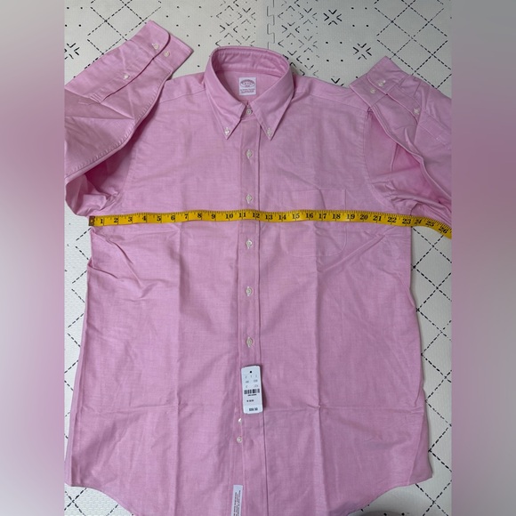 NWT Brooks Brothers 346 The Original Polo Shirt button-down shirt 16 32/33 - Picture 7 of 8
